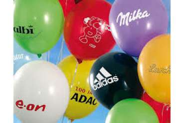 500 Bedruckte Luftballons 30cm